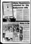 Ballymena Weekly Telegraph Wednesday 26 November 1986 Page 18