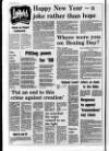 Ballymena Weekly Telegraph Wednesday 06 January 1988 Page 12