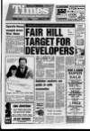 Ballymena Weekly Telegraph Wednesday 27 January 1988 Page 1