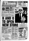 Ballymena Weekly Telegraph Wednesday 16 November 1988 Page 1