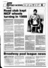 Ballymena Weekly Telegraph Wednesday 04 January 1989 Page 22