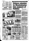 Ballymena Weekly Telegraph Wednesday 18 January 1989 Page 8
