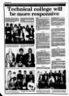 Ballymena Weekly Telegraph Wednesday 18 January 1989 Page 16