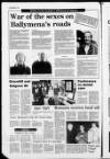 Ballymena Weekly Telegraph Wednesday 10 January 1990 Page 16