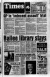 Ballymena Weekly Telegraph Wednesday 19 January 1994 Page 1