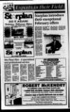 Ballymena Weekly Telegraph Wednesday 08 February 1995 Page 18