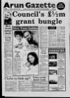 Littlehampton Gazette Friday 08 January 1988 Page 1