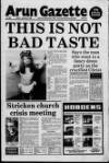 Littlehampton Gazette Friday 06 January 1989 Page 1