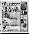 Wigan Observer and District Advertiser Thursday 31 July 1986 Page 1