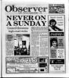 Wigan Observer and District Advertiser Thursday 14 August 1986 Page 1