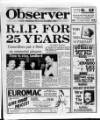 Wigan Observer and District Advertiser Thursday 27 November 1986 Page 1