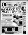 Wigan Observer and District Advertiser Thursday 01 October 1992 Page 1