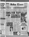 Melton Mowbray Times and Vale of Belvoir Gazette Friday 28 August 1981 Page 1