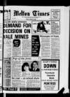 Melton Mowbray Times and Vale of Belvoir Gazette Friday 15 January 1982 Page 1