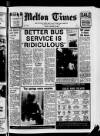 Melton Mowbray Times and Vale of Belvoir Gazette Friday 20 January 1984 Page 1