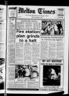 Melton Mowbray Times and Vale of Belvoir Gazette Friday 14 December 1984 Page 1