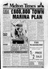 Melton Mowbray Times and Vale of Belvoir Gazette Friday 02 February 1990 Page 1