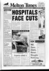 Melton Mowbray Times and Vale of Belvoir Gazette Thursday 15 March 1990 Page 1