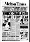 Melton Mowbray Times and Vale of Belvoir Gazette Thursday 15 June 1995 Page 1