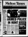 Melton Mowbray Times and Vale of Belvoir Gazette Thursday 26 October 1995 Page 1