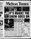 Melton Mowbray Times and Vale of Belvoir Gazette Thursday 15 February 1996 Page 1