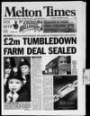 Melton Mowbray Times and Vale of Belvoir Gazette