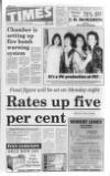 Portadown Times Friday 31 January 1992 Page 1