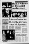 Portadown Times Friday 22 October 1993 Page 42