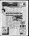 Bucks Advertiser & Aylesbury News Friday 22 December 1989 Page 1