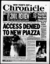 Northampton Chronicle and Echo Tuesday 01 January 2002 Page 1