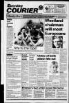 Halifax Evening Courier Monday 06 January 1986 Page 1