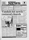 Retford, Worksop, Isle of Axholme and Gainsborough News Friday 31 October 1986 Page 1