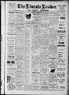 Lincoln Leader and County Advertiser Saturday 29 October 1921 Page 1
