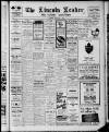 Lincoln Leader and County Advertiser Saturday 09 November 1929 Page 1