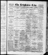 Brighouse Echo Friday 12 September 1890 Page 1