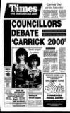 Carrick Times and East Antrim Times Thursday 19 May 1988 Page 1