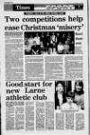 Carrick Times and East Antrim Times Thursday 05 January 1989 Page 34