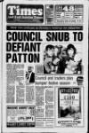 Carrick Times and East Antrim Times Thursday 12 October 1989 Page 1
