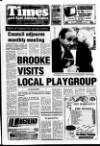 Carrick Times and East Antrim Times Thursday 08 November 1990 Page 1