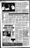 Carrick Times and East Antrim Times Thursday 09 January 1992 Page 6