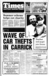 Carrick Times and East Antrim Times Thursday 20 August 1992 Page 1