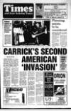 Carrick Times and East Antrim Times Thursday 03 September 1992 Page 1