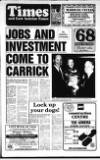 Carrick Times and East Antrim Times Thursday 29 October 1992 Page 1