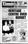 Carrick Times and East Antrim Times Thursday 18 March 1993 Page 1