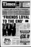 Carrick Times and East Antrim Times Thursday 22 August 1996 Page 1