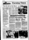 Coleraine Times Wednesday 30 May 1990 Page 18