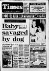 Coleraine Times Wednesday 01 August 1990 Page 1