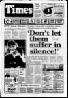Coleraine Times Wednesday 22 August 1990 Page 1