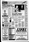 Coleraine Times Wednesday 07 November 1990 Page 22