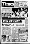 Coleraine Times Wednesday 14 November 1990 Page 1
